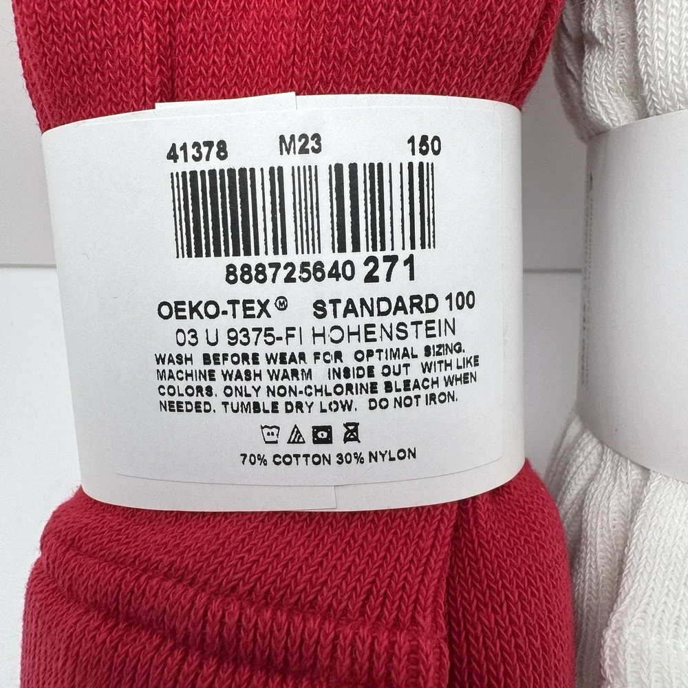 Hanna Andersson Footed Tights Size 150/ US 12 Cotton Nylon 2 Pair NEW